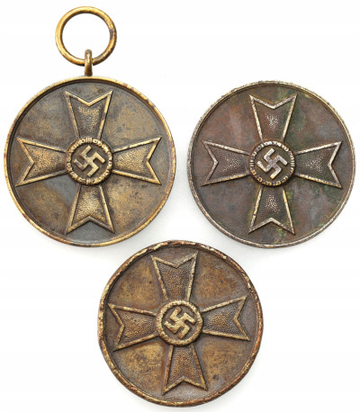 Niemcy, III Rzesza. Medal - 3 sztuki