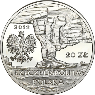 20 złotych 2012 – Krzemionki Opatowskie - SREBRO