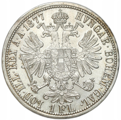 Austria. 1 floren 1877