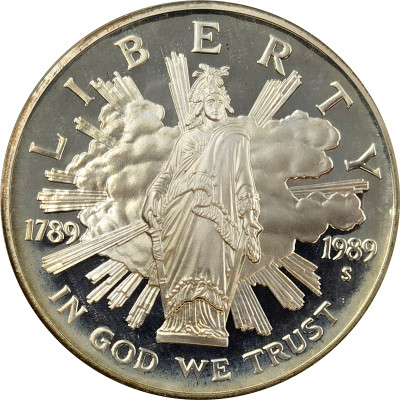 USA 1 dolar, 1989 200-lecie Kongresu