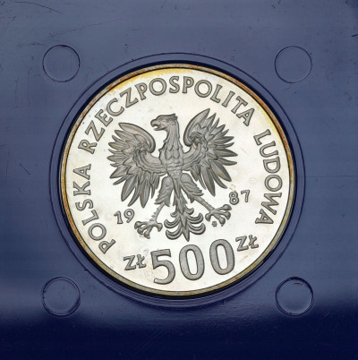 500 złotych 1987 Mistrzostwa Europy Piłka Nożna