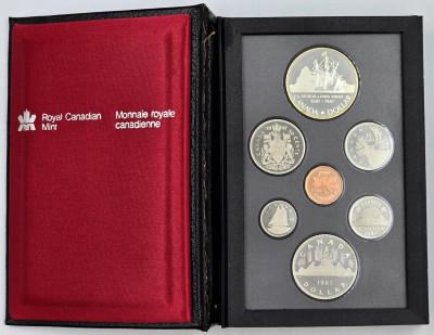 Kanada Mint Proof Set 1987