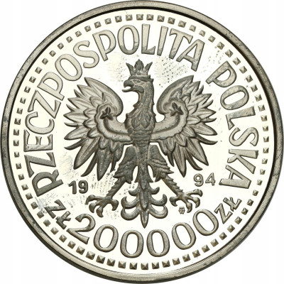 200.000 złotych 1994 Monte Casino - SREBRO