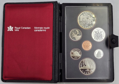 Kanada Mint Proof Set 1981
