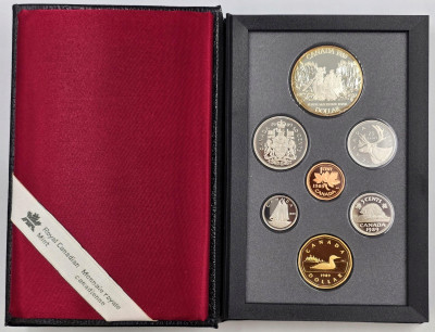 Kanada Mint Proof Set 1989
