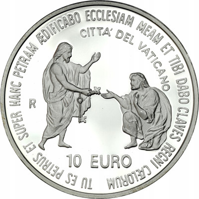 Watykan. 10 euro 2003 25. Rocznica Pontyfikatu Jana Pawła II – SREBRO