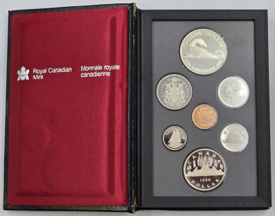 Kanada Mint Proof Set 1986