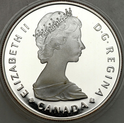 Kanada. 1 dolar 1985 Parki Narodowe – SREBRO