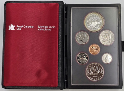 Kanada Mint Proof Set 1980