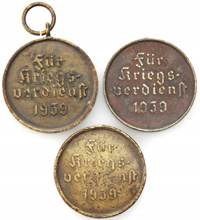 Niemcy, III Rzesza. Medal - 3 sztuki