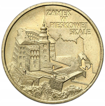 2 złote 1997 Zamek w Pieskowej Skale – RZADKIE