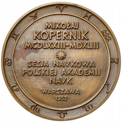 Medal Mikołaj Kopernik MW 1953