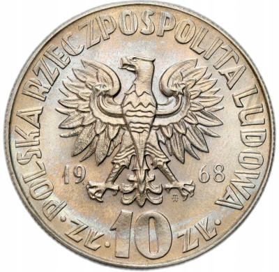 PRL. 10 złotych 1968 Mikołaj Kopernik – FENOMENALNE