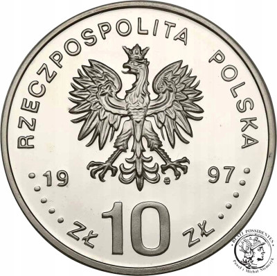 10 złotych 1997 Śmierć św. Wojciecha – SREBRO