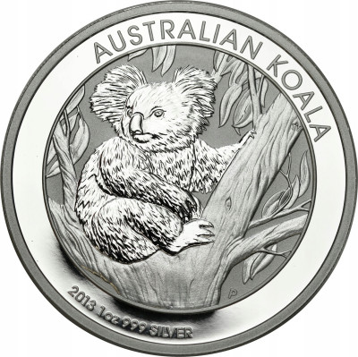 Australia. 1 dolar 2013 koala – UNCJA SREBRA