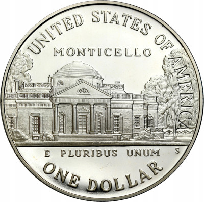 USA 1 dolar 1993 Thomas Jefferson