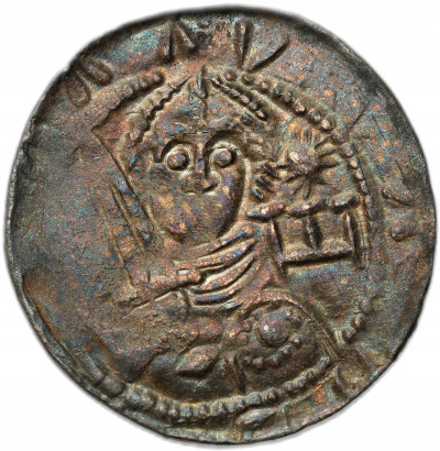 Władysław II Wygnaniec (1138-1146). Denar - PIĘKNY