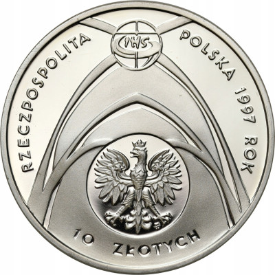 10 złotych 1997 Jan Paweł II Eucharystia – SREBRO