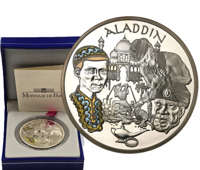 Francja 1 1/2 Euro Bajka Alladyn 2004 – SREBRO