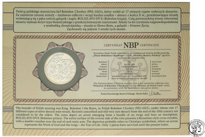 5 złotych 2013 denar Bolesława Chrobrego – SREBRO