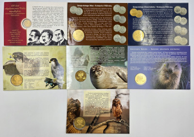 III RP. 2-5 złotych 2005-2018 Okolicznościowe – 7 szt