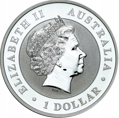 Australia. 1 dolar 2010, Kookaburra – UNCJA SREBRA