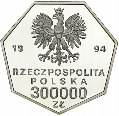 300.000 złotych 1994 Bank Polski – UNCJA SREBRA