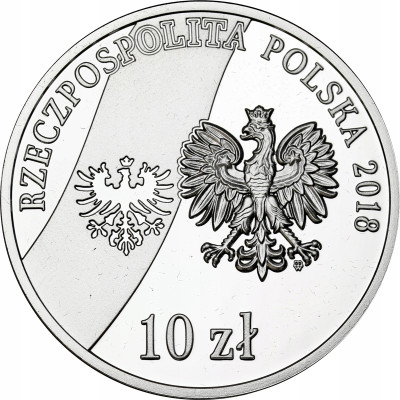10 złotych 2018 100. rocznica wybuchu Powstania Wielkopolskiego