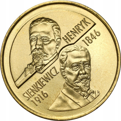 2 złote 1996 Sienkiewicz – RZADSZE