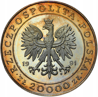 20.000 złotych 1991, 225 lat Mennicy