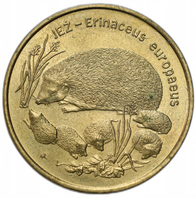 2 złote 1996 Jeż – RZADSZE