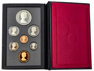 Kanada. Mint Proof Set 1989 - SREBRO