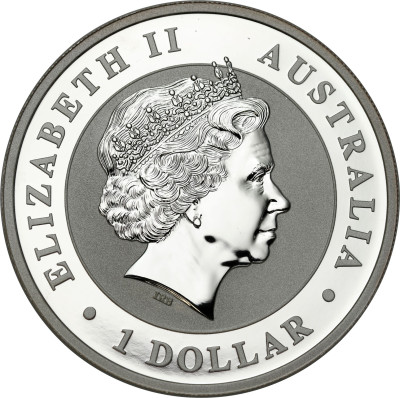 Australia. 1 dolar 2013 koala – UNCJA SREBRA