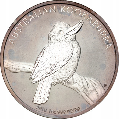 Australia. 1 dolar 2010 Kookaburra - UNCJA SREBRA