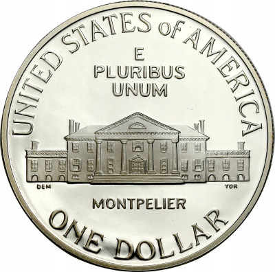 USA 1 dolar 1993 S James Madison