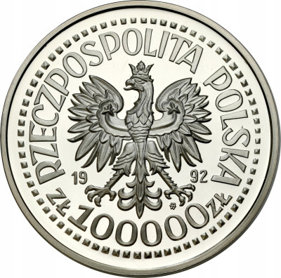 100.000 złotych 1992 Korfanty – SREBRO