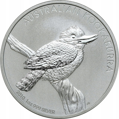 Australia. 1 dolar 2010, Kookaburra – UNCJA SREBRA