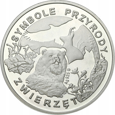 Symbole Przyrody polskiej. Bielik – Srebro