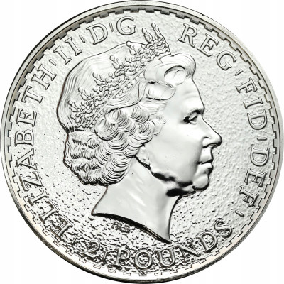 Wielka Brytania 2 Funty 2015 SREBRO uncja Britania