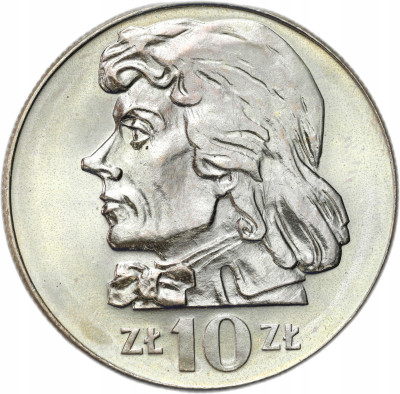 PRL. 10 złotych 1971 Kościuszko – ZJAWISKOWY