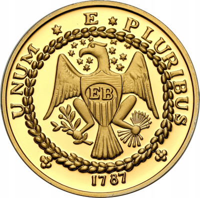 KOPIA/REPLIKA. Brasher Dublon z 1787 roku – SREBRO