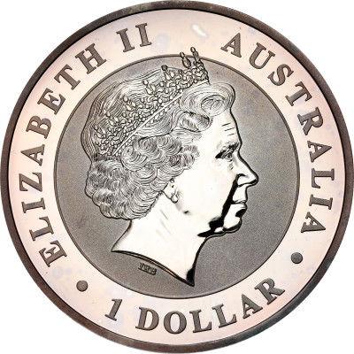 Australia. 1 dolar 2010 Kookaburra - UNCJA SREBRA