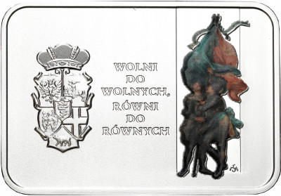 20 złotych 2019 - 450 Rocznica Unii Lubelskiej