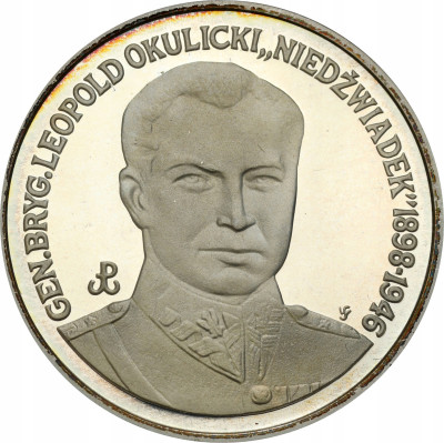 200.000 złotych 1991 Okulicki – Niedźwiadek – SREBRO
