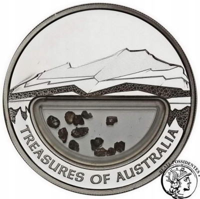 Australia 1 dolar 2009 Skarby Australii Diamenty
