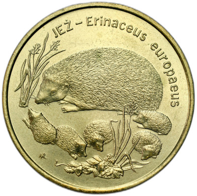 2 złote 1996 Jeż – RZADSZE