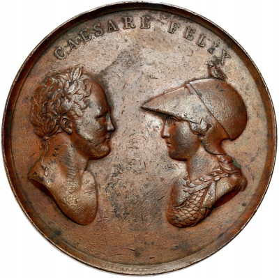 Polska. Medal 1818 - założenia Uniwersytetu Warszawskiego - RZADKI
