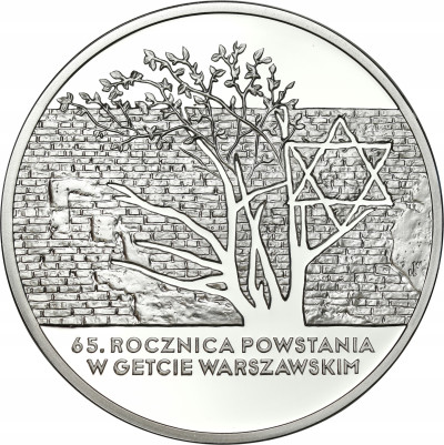 20 złotych 2008 Powstanie w Getcie Warszawskim – SREBRO