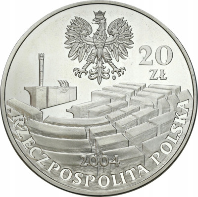 20 złotych 2004 senat – SREBRO