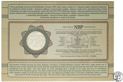 5 złotych 2013 denar Bolesława Chrobrego – SREBRO